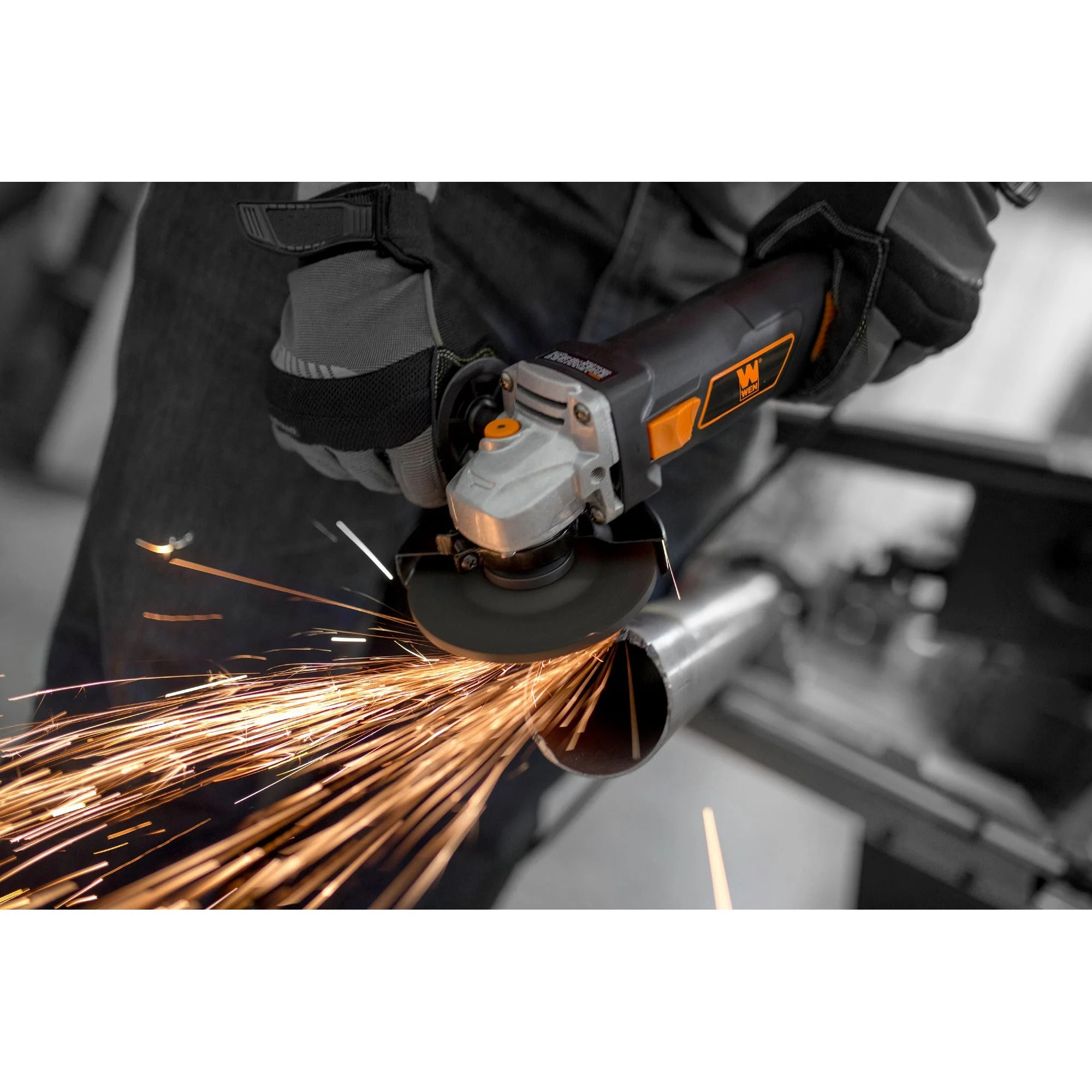 WEN 7 Amp 4-1/2-Inch Angle Grinder, 944