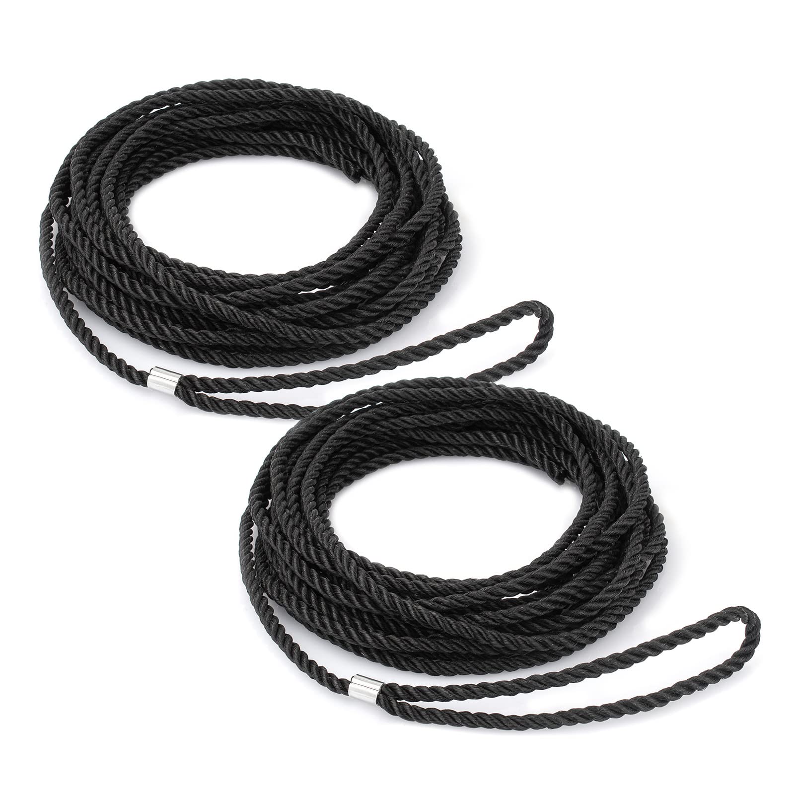 GRONGU Extension Ladder Rope Replacement Compatible with Werner AC30-2 Extension Ladder Replacement Ropes Part Accessories for All Extension Ladders Up to 40 Foot with Single Pulley - 2 Pack