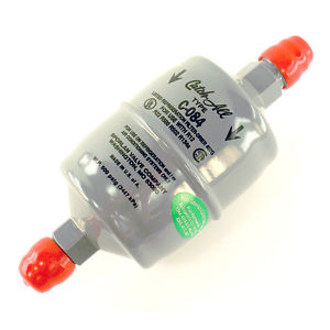 Sporlan C-163 Liquid Line Filter Drier, 3/8" SAE Flare, 16 Cu In